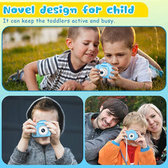 Kids Digital Camera with, Rechargeable Mini Camera for Children with Lanyard