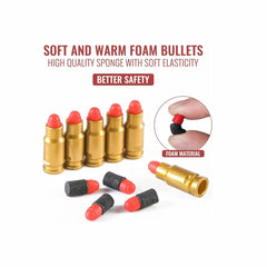 iPhone Case with Mini Soft Bullet Gun Toy