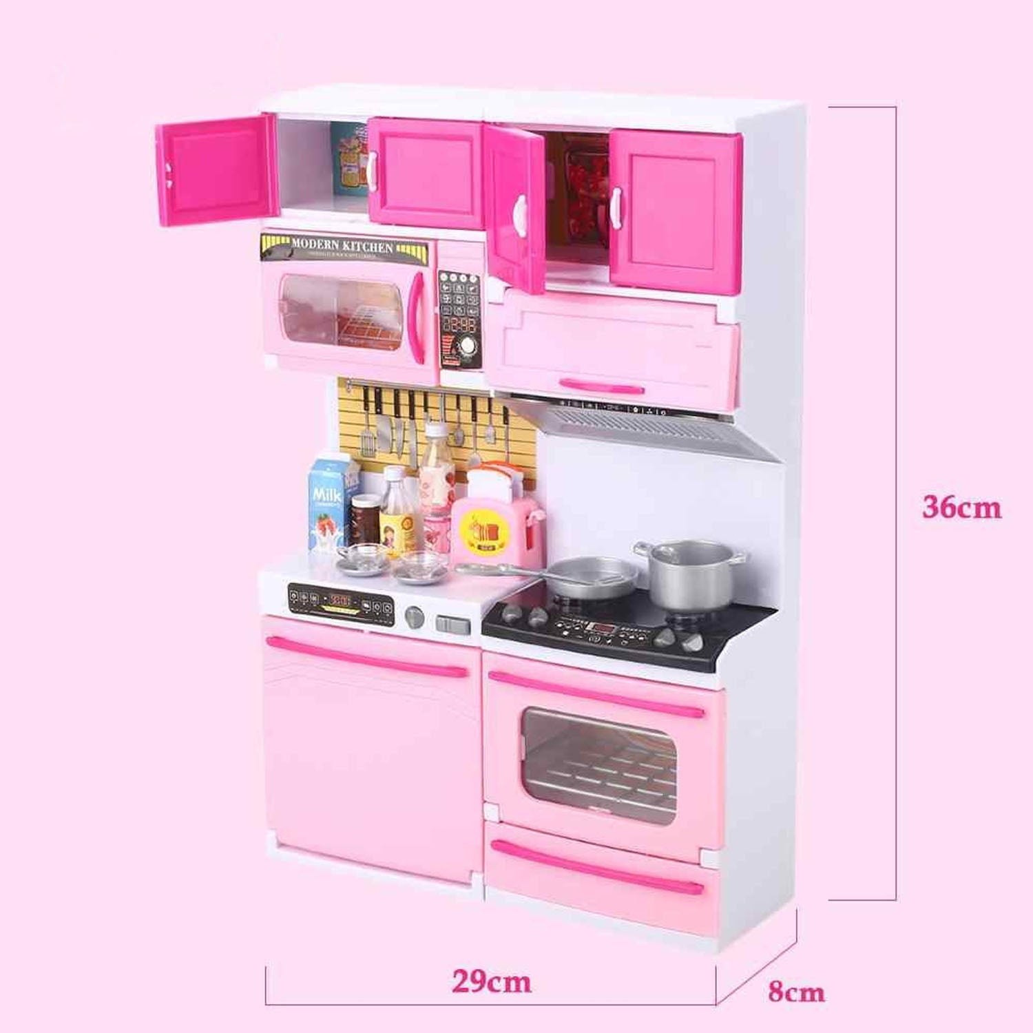Little Chef’s Stylish Pink Kitchen