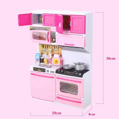 Little Chef’s Stylish Pink Kitchen