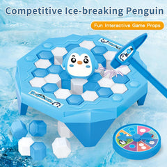 Penguin Trap Game Mini | Fun Ice Breaking Tabletop Toy for Kids & Family