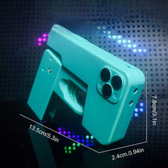 iPhone Case with Mini Soft Bullet Gun Toy