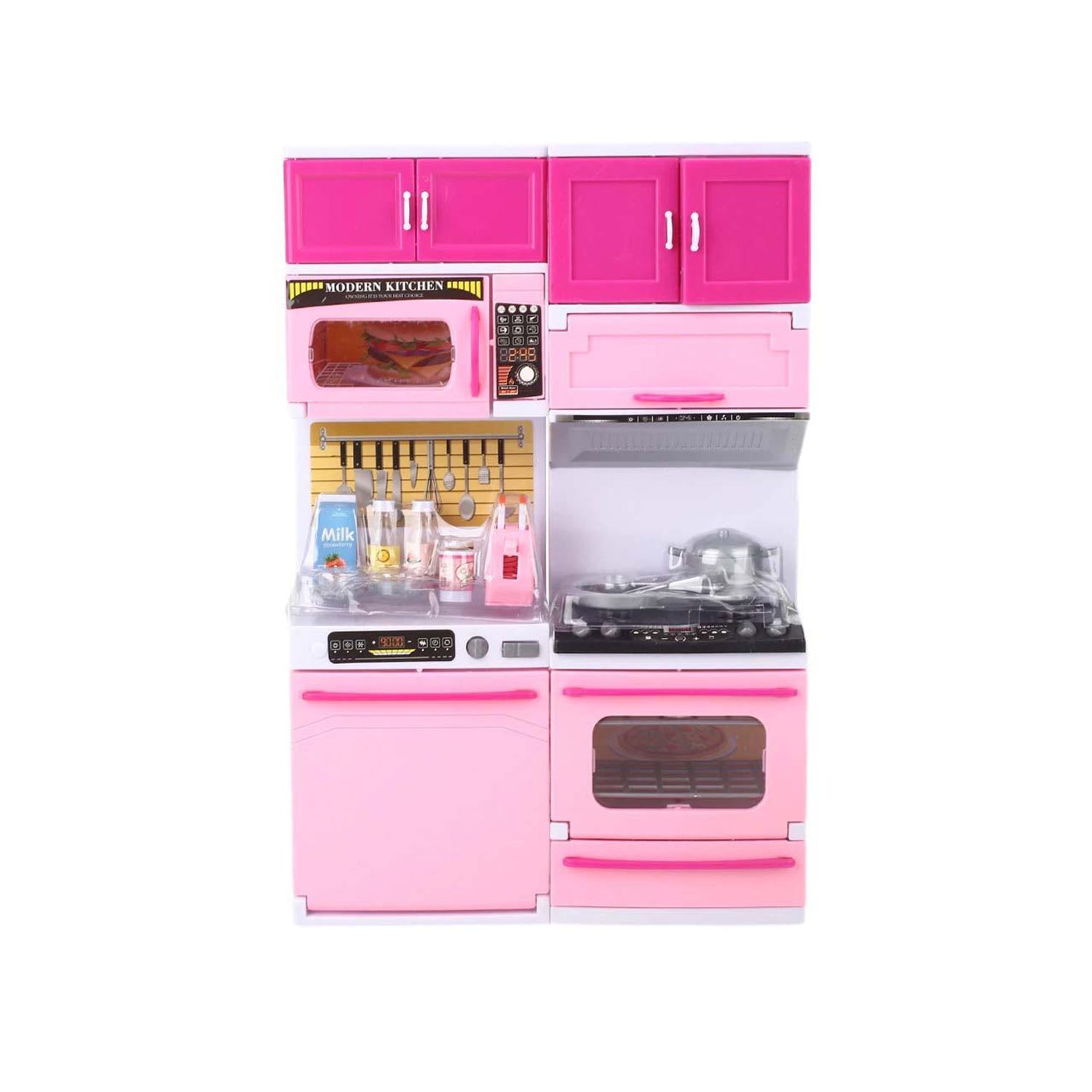 Little Chef’s Stylish Pink Kitchen