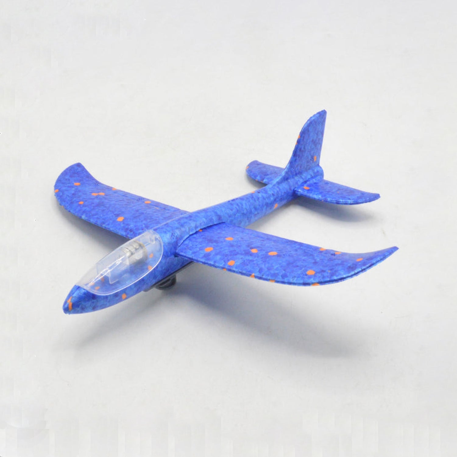 2-in-1 Foam Airplane Launcher Gun Toy – Catapult Gun Aircraft for Kids Ages 3+, Flying Glider Plane Toy with Light, Outdoor Fun Game for Boys & Girls