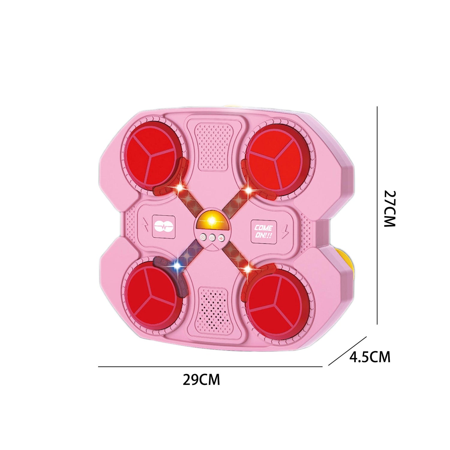 Smart LED Boxing Reaction Pad – Punch, Light, and Train with Rhythm!