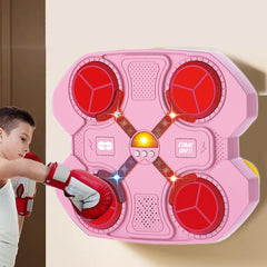 Smart LED Boxing Reaction Pad – Punch, Light, and Train with Rhythm!