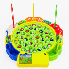 Big Colorful Electric Fishing Game for Kids Rotating Board – Ahmad Toys