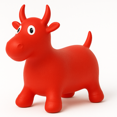 Inflatable Bouncing Cow Ride-On Toy for Kids – Safe, Durable & Fun Ride | Ahmad Toys